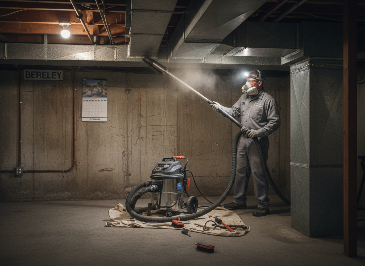 basement air duct cleaning in Berkeley