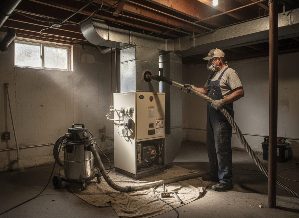 furnace and duct cleaning in Berkeley